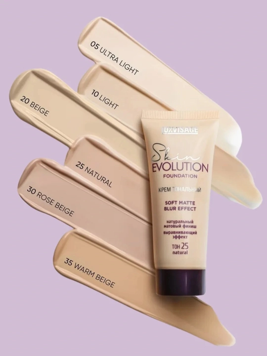 LUXVISAGE Skin Evolution tonal kremi, ton 10, ton 20, ton 25, 35 ml