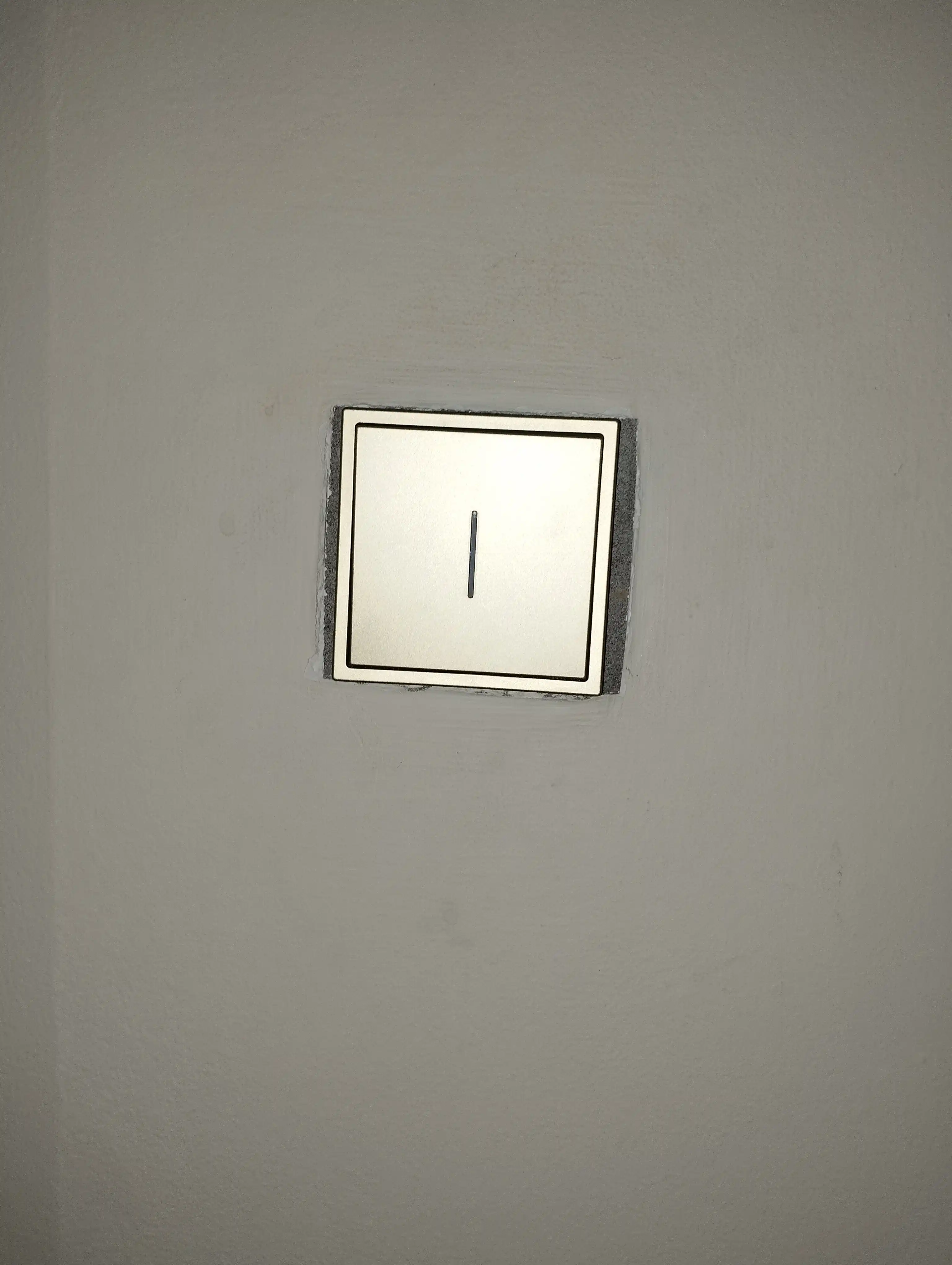 Выключатель с LED подсветкой, одинарный и двойной, в трех цветах