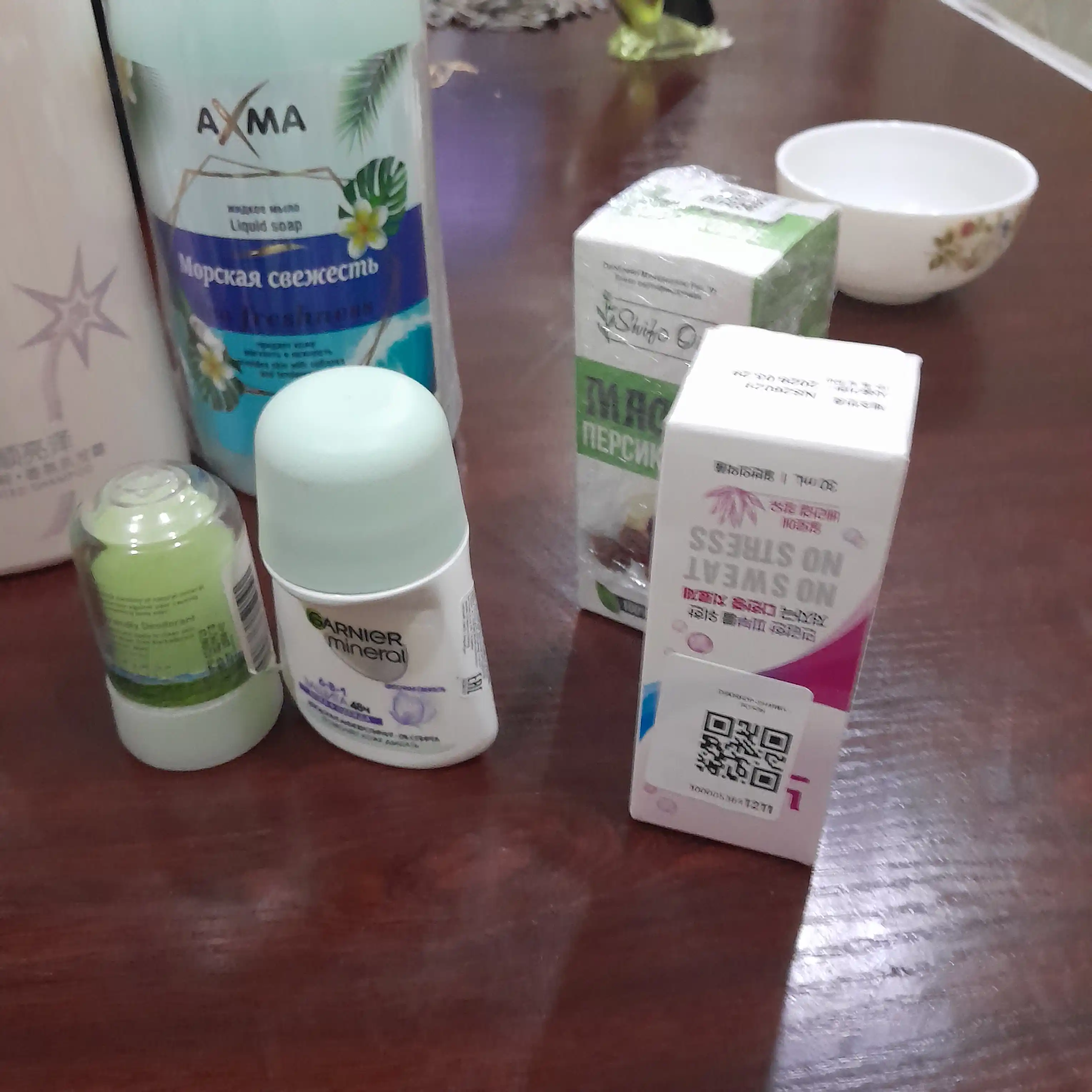 Dezodarant ayollar va erkaklar uchun, terlashga qarshi dry dry, no sweet no stress, Koreya