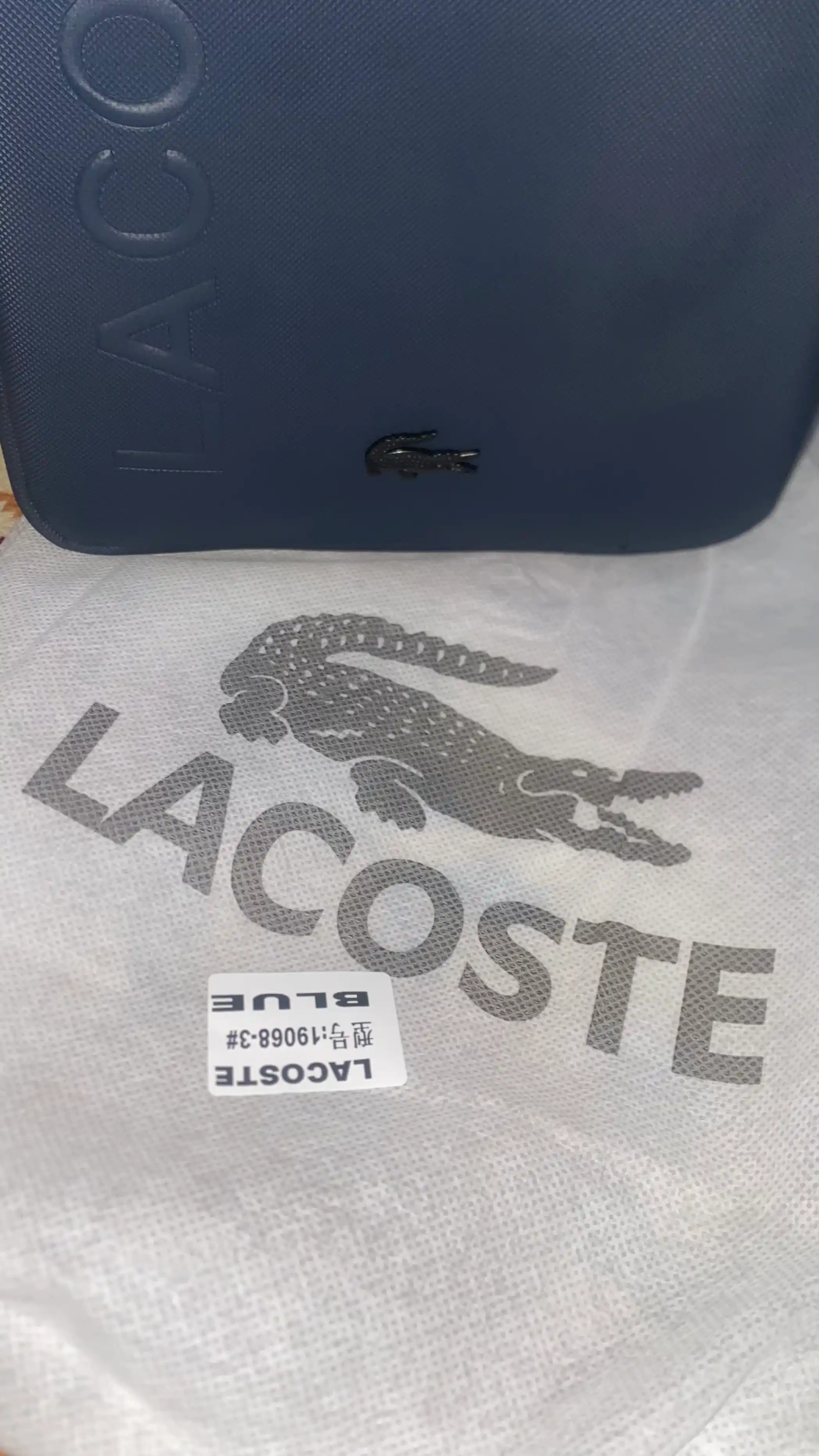 Мужская сумка через плечо, водонепроницаемая, барсетка, Lacoste, сумка для школы