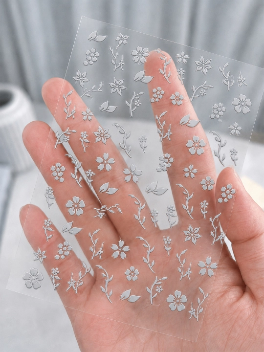 Наклейки для ногтей, маникюр, 3D дизайн, слайдер наклейки, аксессуар для ногтей
