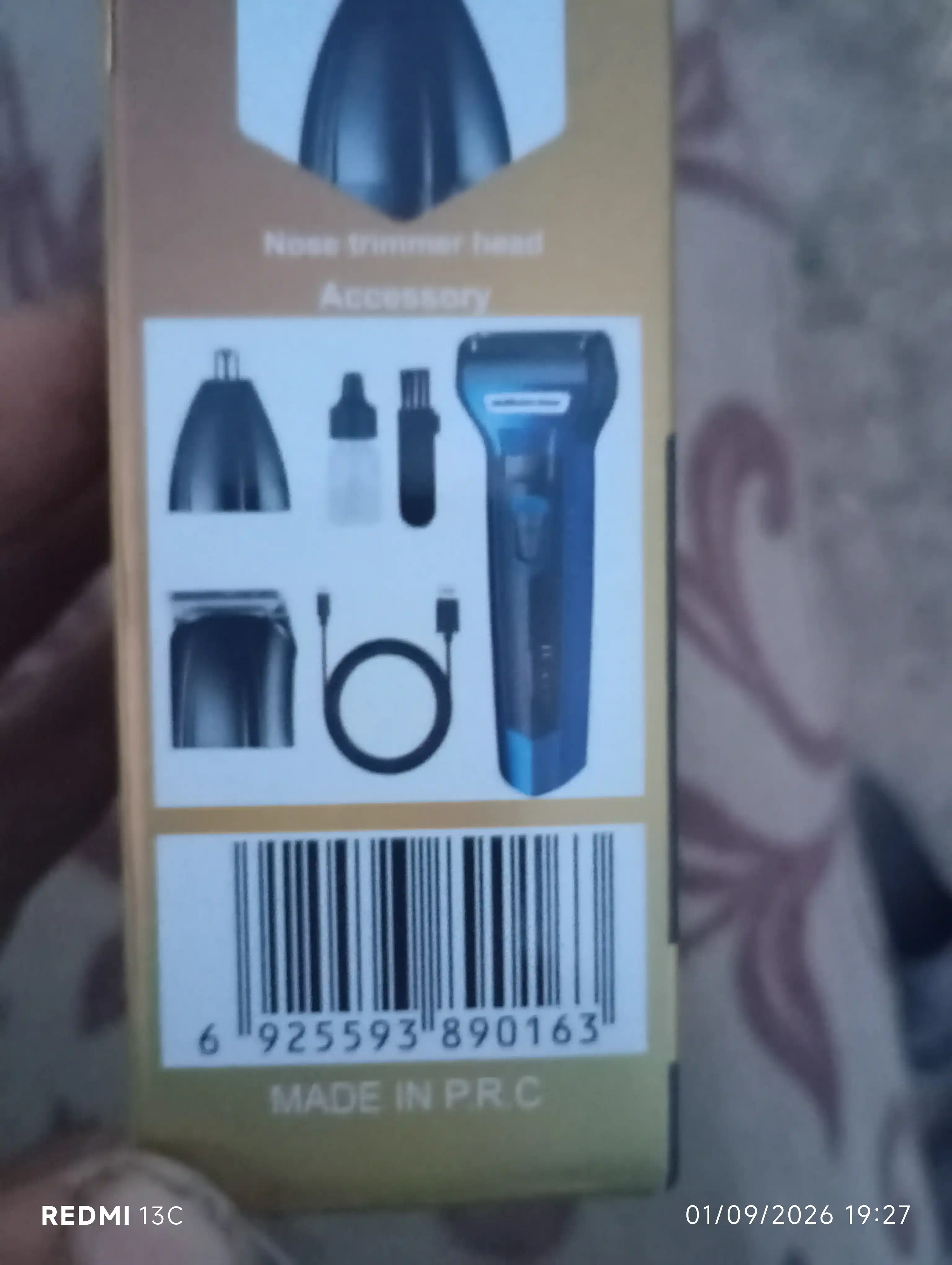Trimmer, soch va soqol olish mashinkasi, soch olish mashinkasi, Geemy 3/1 GM-566 mashinka