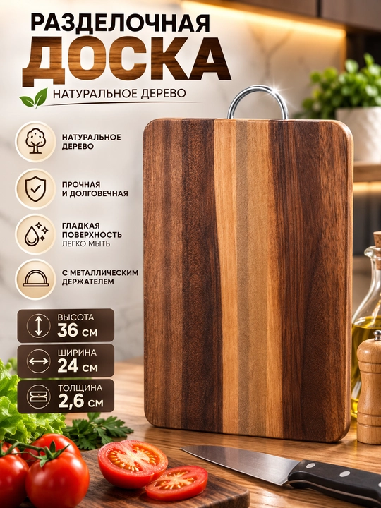 Доска разделочная из бамбука