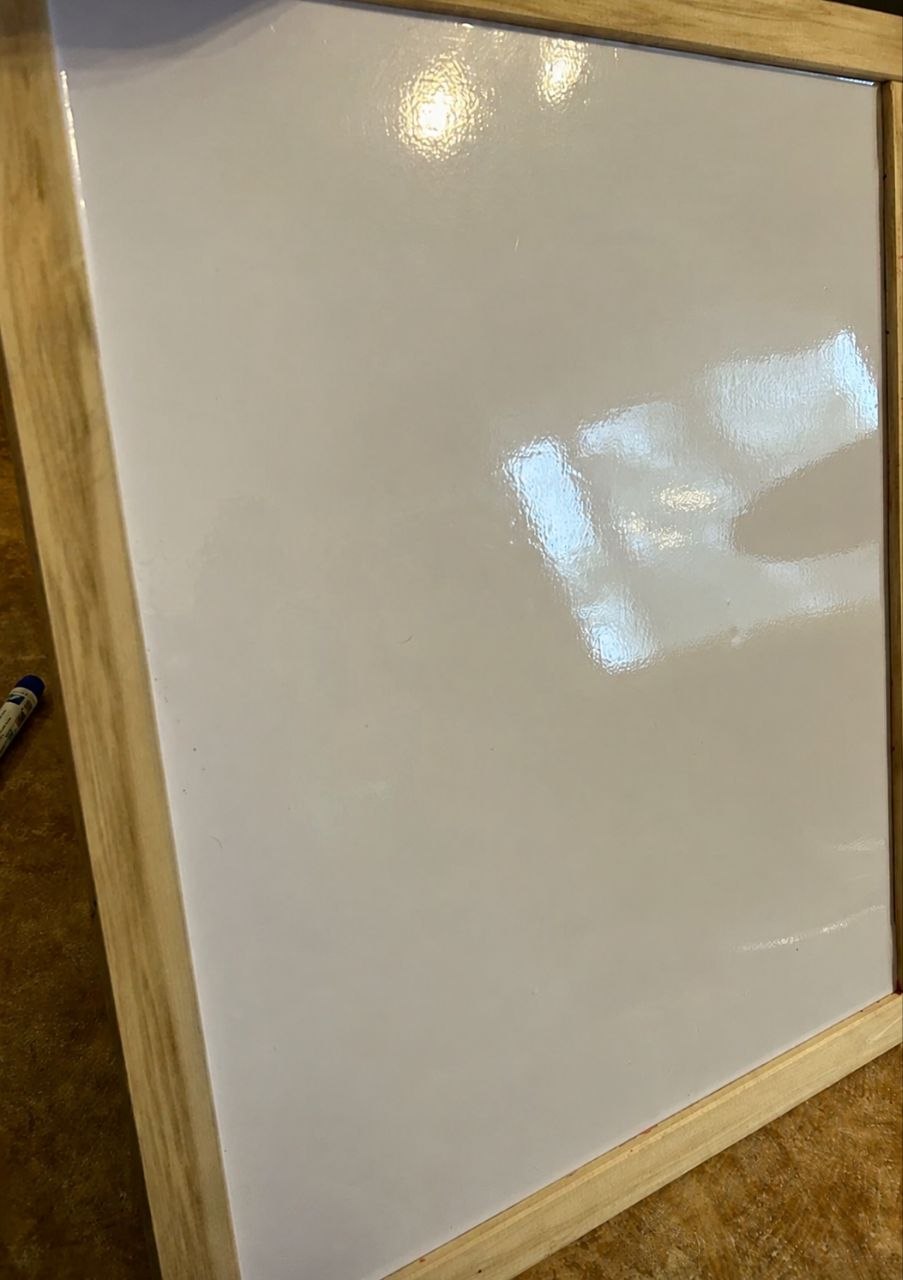 Yozish va chizish uchun elektrostatik oq plyonka doska whiteboard, doska