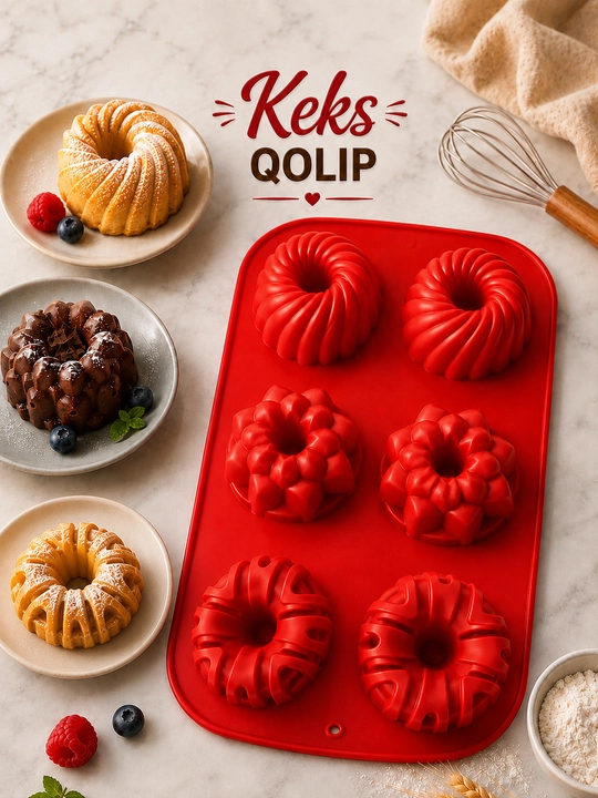 Silikon keks qolipi - 