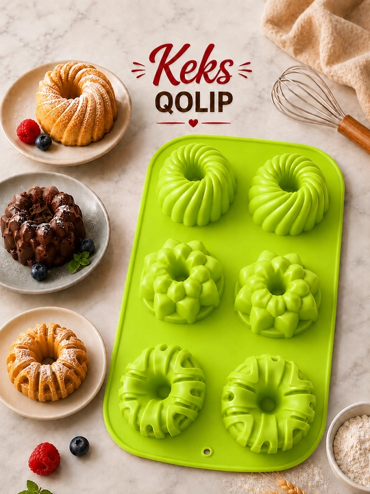 Silikon keks qolipi - 
