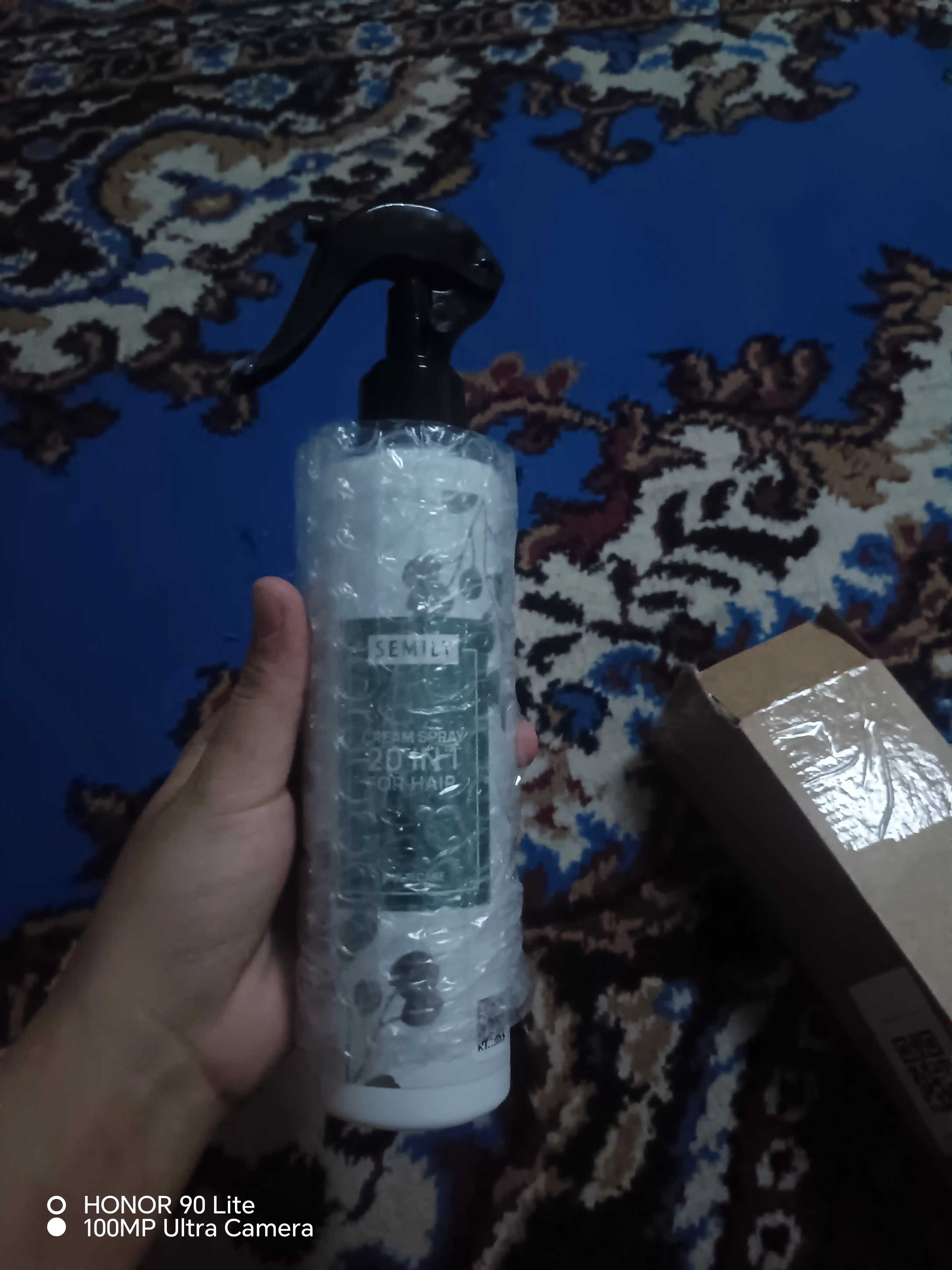 SEMILY soch spreyi, sochlarni issiqlikdan himoyalovchi xushbo‘y krem, soch parvarishi uchun 200 ml