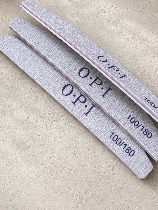 Пилки для маникюра OPI «Лодочка» 100-180, 180-240 грит
