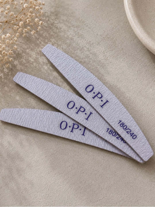 Пилки для маникюра OPI «Лодочка» 100-180, 180-240 грит