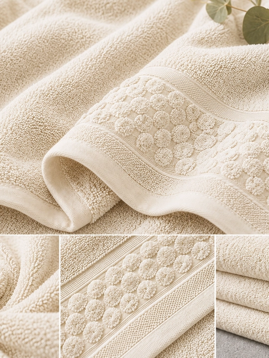 TRENDY Sochiqlar to‘plami, 100% paxta, 3 donalik - 