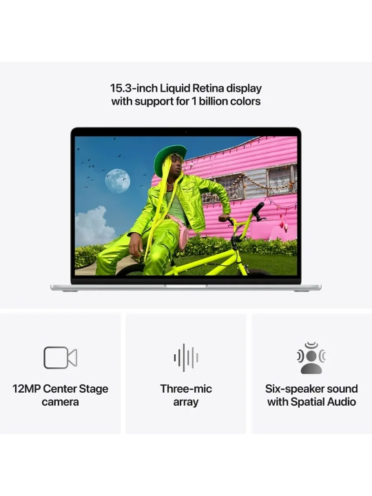MacBook Air 15.3" M5 (10C CPU/10C GPU), 16 GB, 1 TB