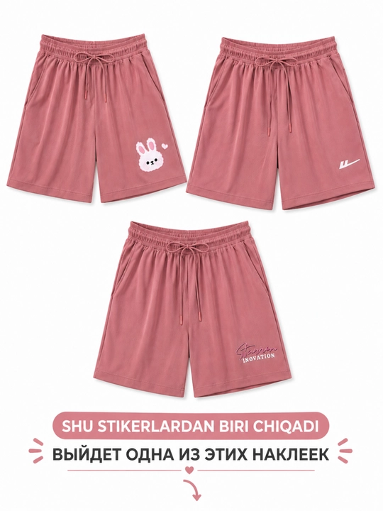 Ayollar va qizlar uchun kalta sport shortiklari
