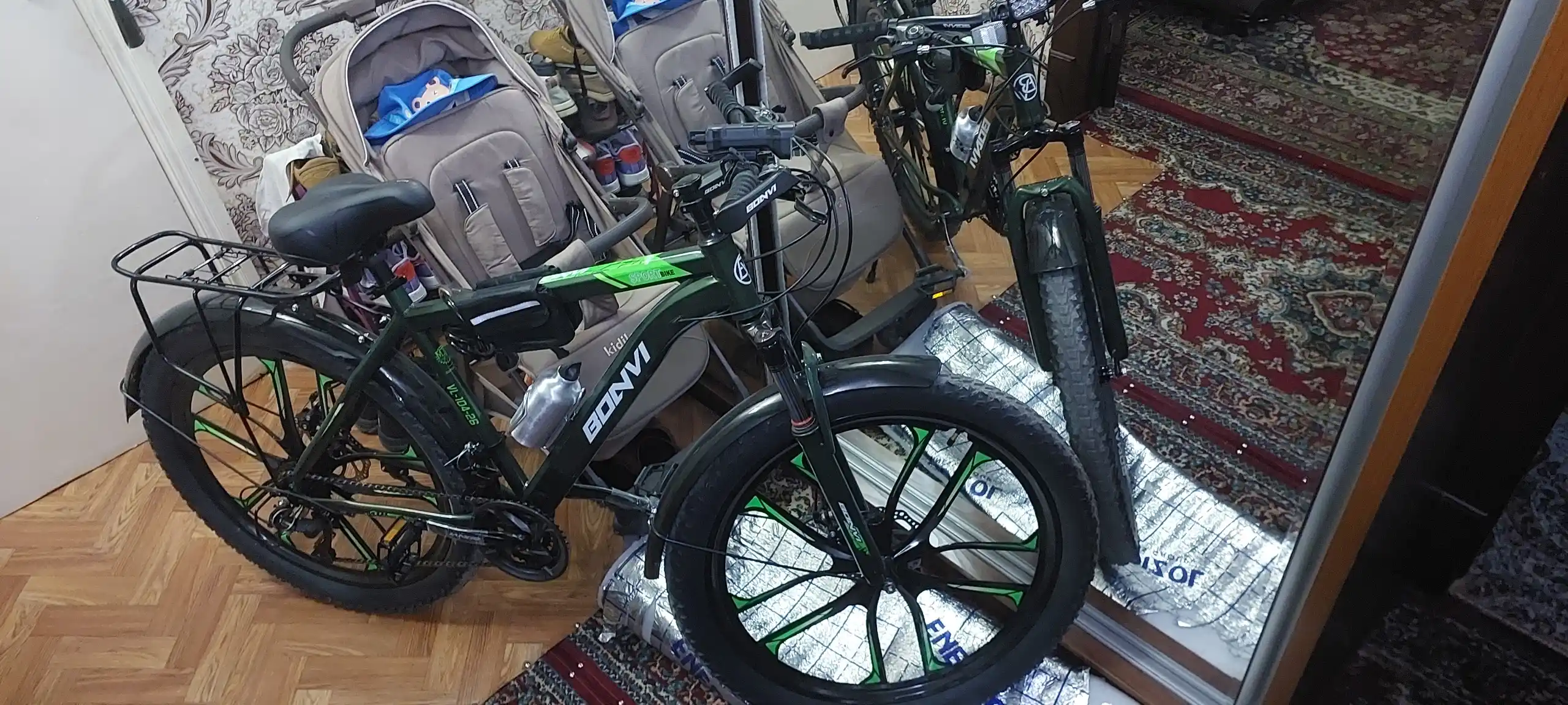 Qulay gelli velosiped egar - Keng velosiped o‘rindig‘i, amortizatsiya qiluvchi