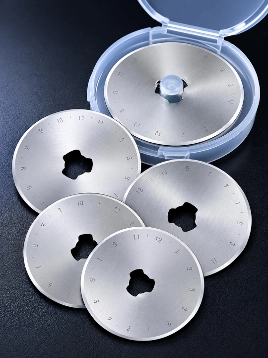 45 mm rolikli pichoq uchun almashtiriladigan pichoqlar, SK5 po‘lat,0.4mm