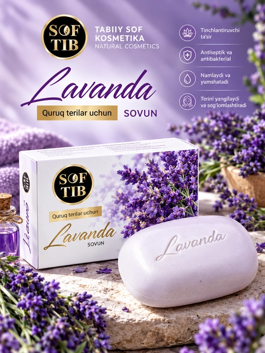 Lavandali sovun - 
