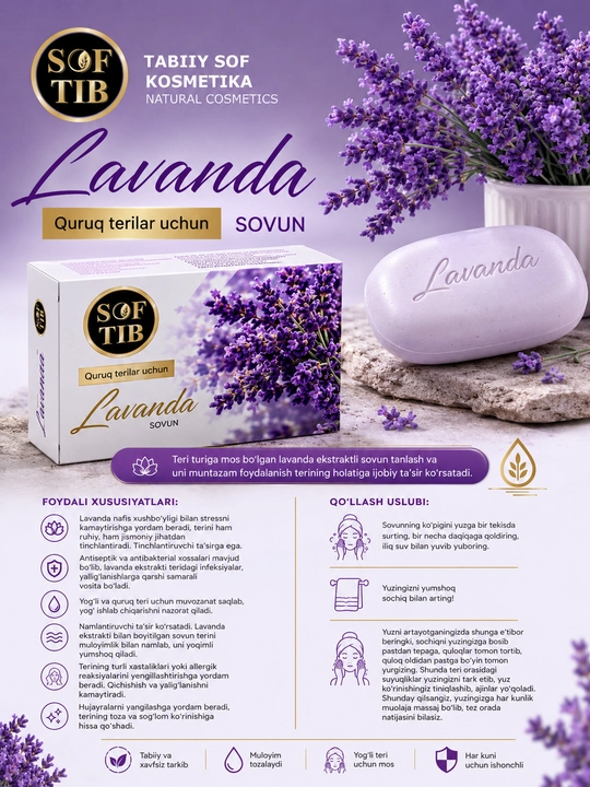 Lavandali sovun