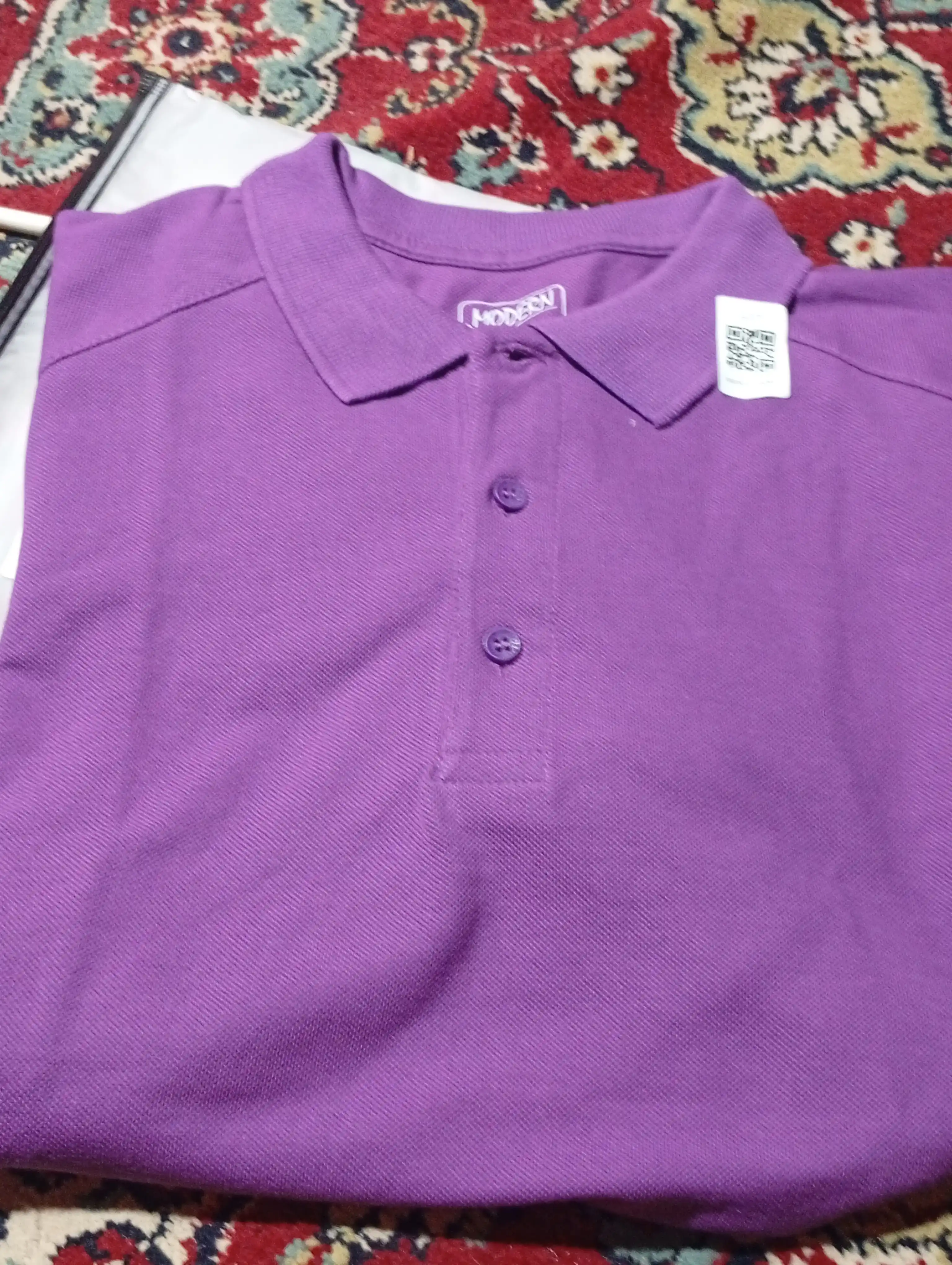 Erkaklar polo ko‘ylagi, kalta yengli polo ko‘ylagi, 100% paxta