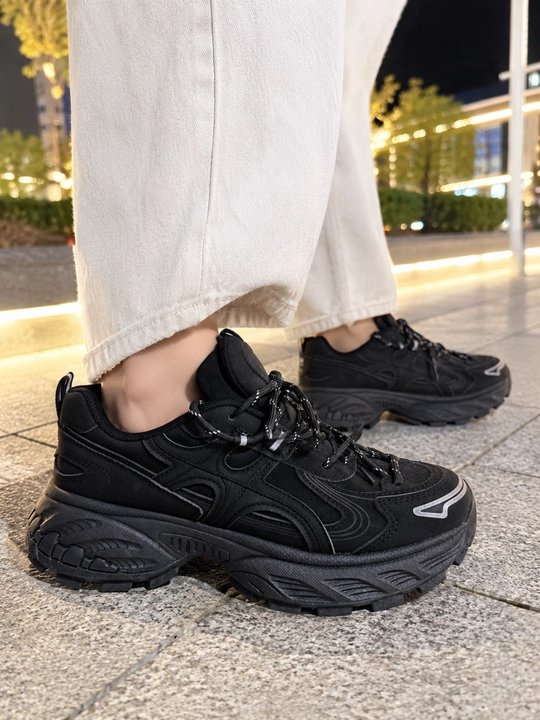 Женские кроссовки на массивной платформе New Balance — повседневные, спортивный стиль - 