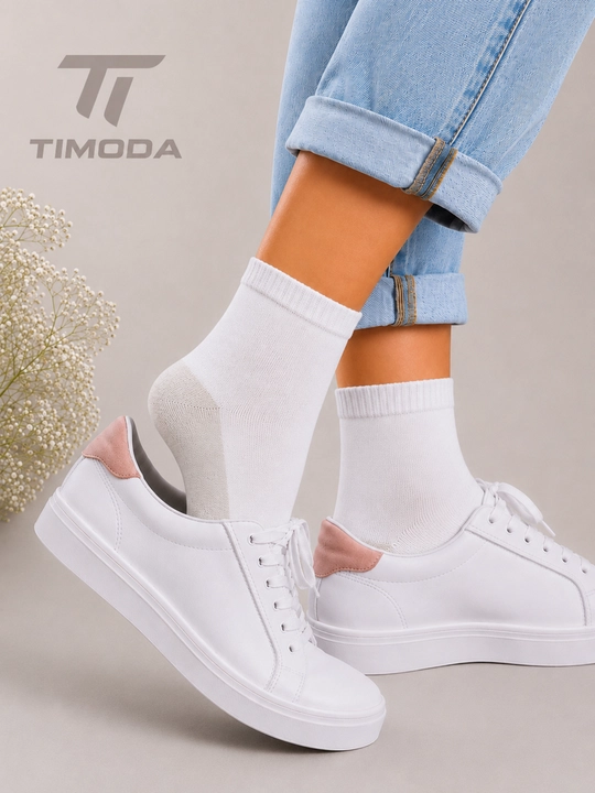 TIMODA 6018 — ayollar kalta paypog‘i, 5 juft, 35-38 o‘lcham