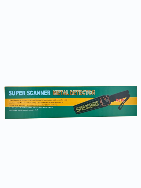 Super Scanner MD-3003B1 qo‘l metall detektori, tovushli signalizatsiya, 9 V quvvat bilan ta’minlangan