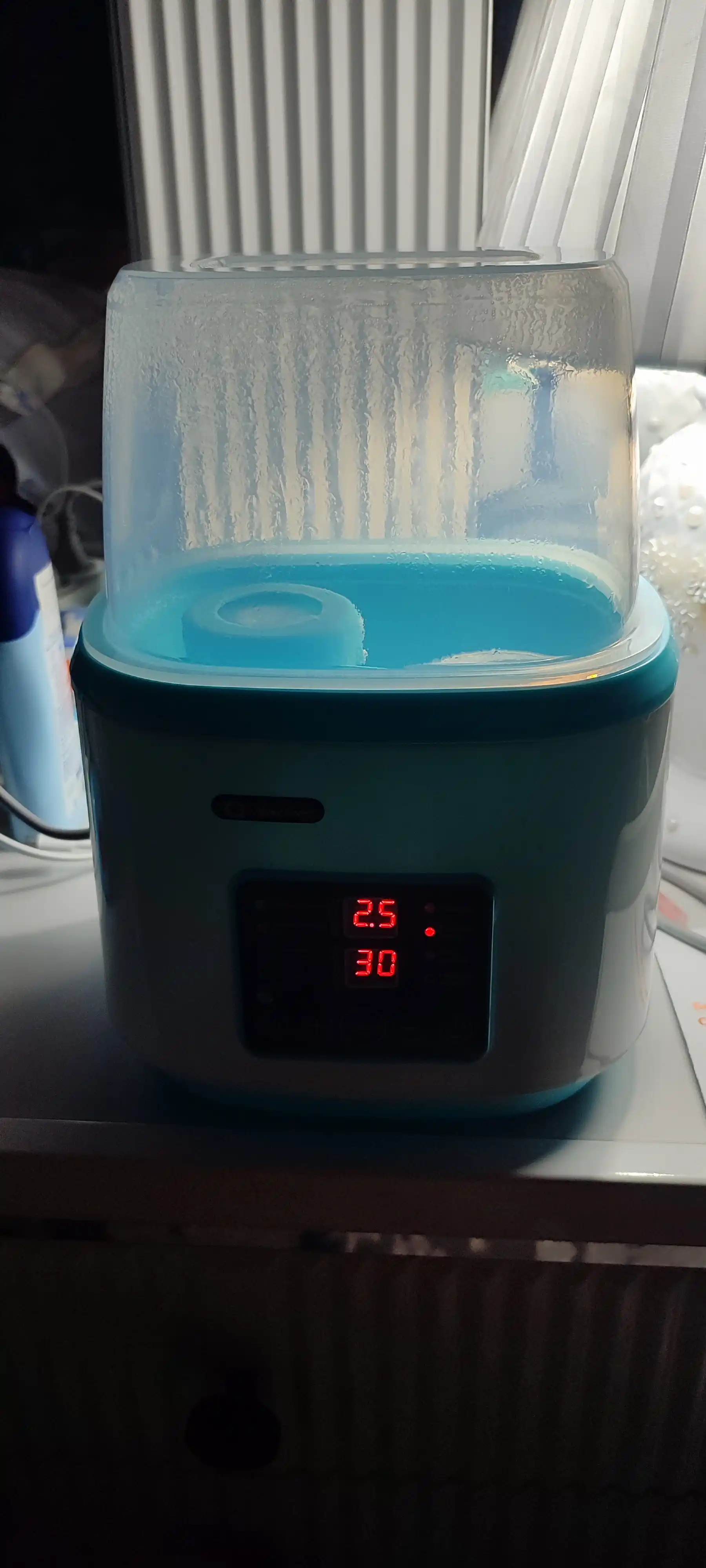 Isitgich va sterilizator, ko'p funktsiyali pult, chaqaloq idishlari uchun, 8 tasi 1 da