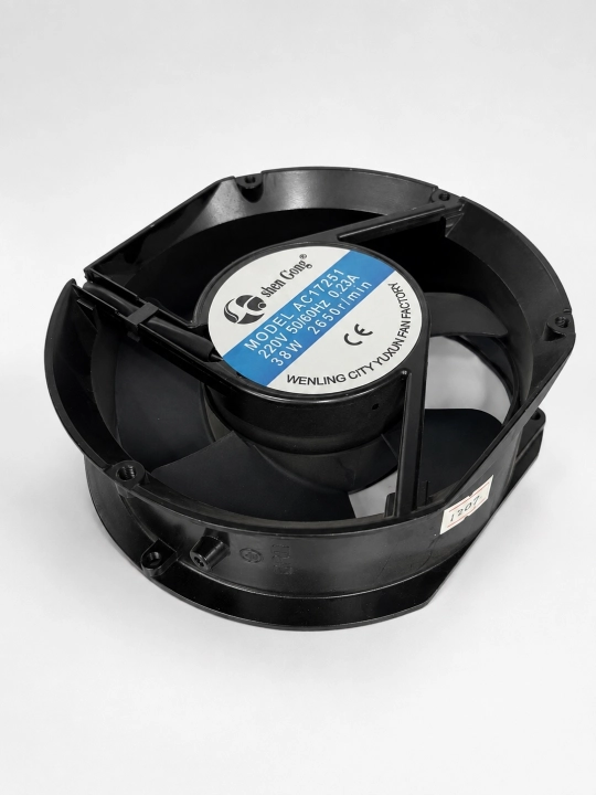 AC17251 o‘qli ventilyator, 220V, 38W, 2650 ayl/min, sanoat sovutish ventilyatori