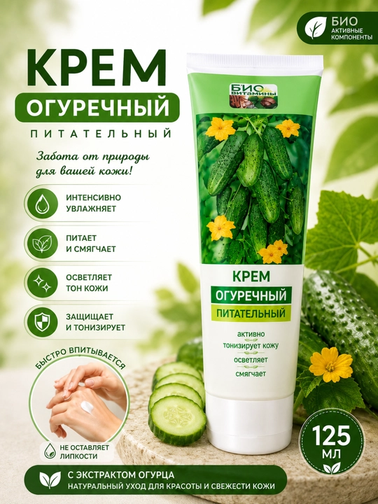 Quruq terini parvarish qilish uchun namlantiruvchi va oziqlantiruvchi qo‘l kremi, 125 ml - 