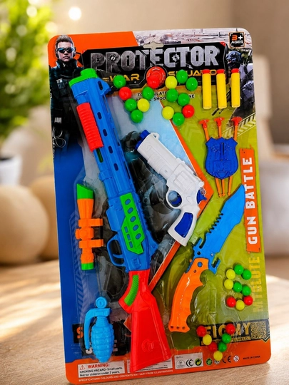 Игрушка, детская игрушка, автомат, пистолет, набор игрушечного автомата