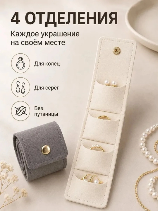 Органайзер для украшений, органайзер, косметичка - 