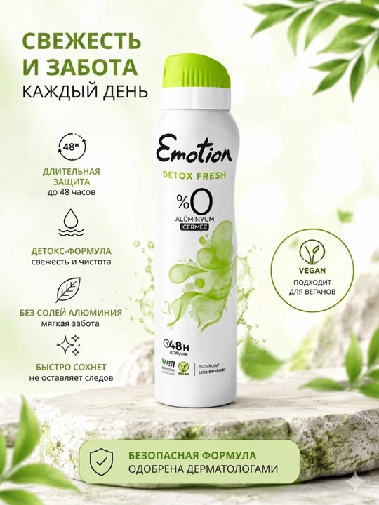 Dezodorant-sprey Emotion Love, 150 ml - 
