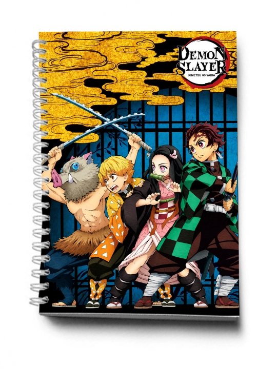 Anime Dizayinida Bloknot va Planner 2 tasi 1 da - 30 varaqli, 2 bo'limli