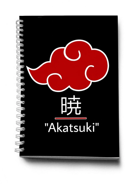 Anime Dizayinida Bloknot va Planner 2 tasi 1 da - 30 varaqli, 2 bo'limli