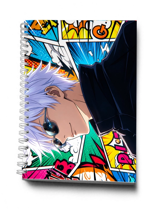 Anime Dizayinida Bloknot va Planner 2 tasi 1 da - 30 varaqli, 2 bo'limli