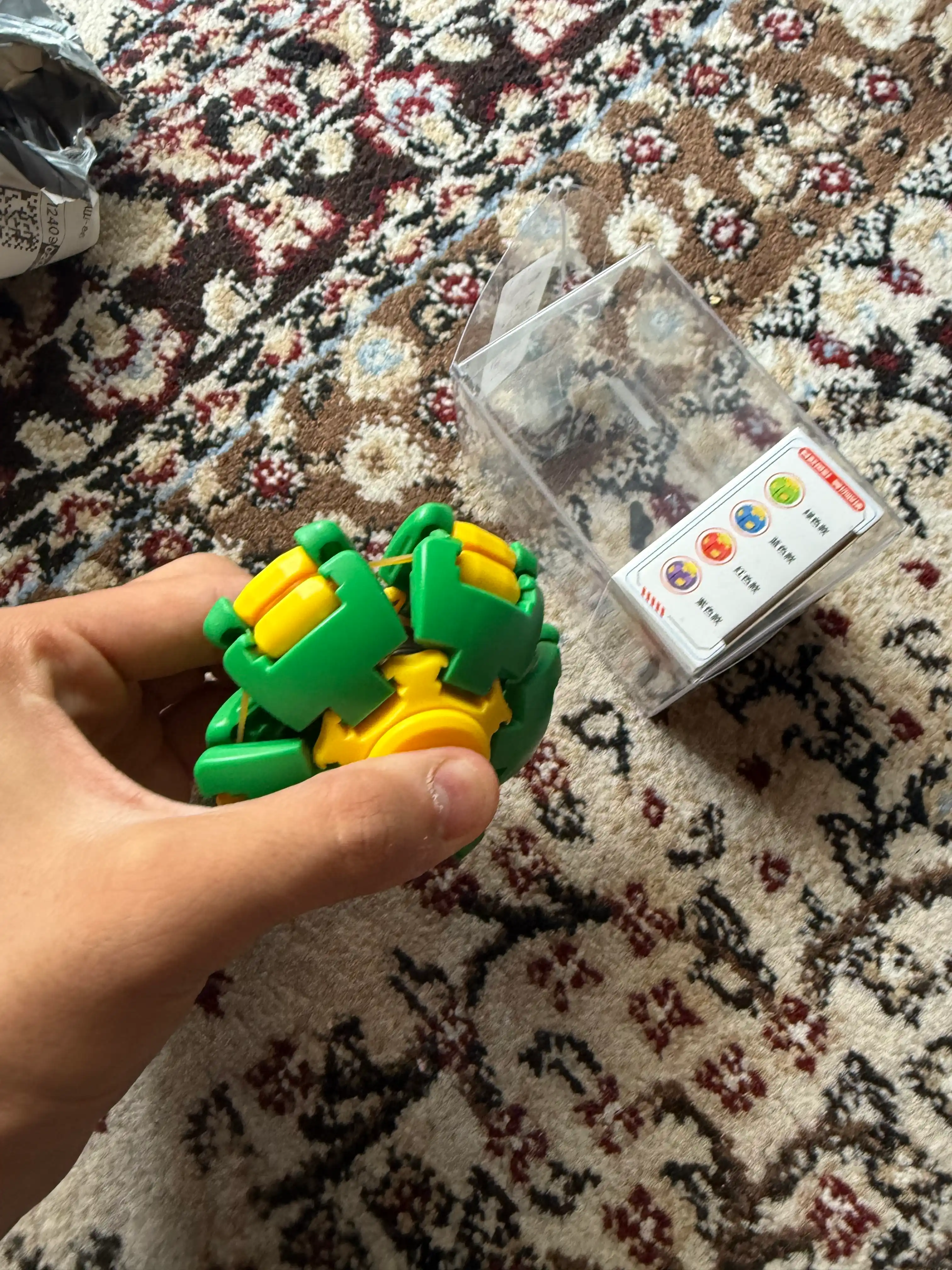 Fidget 3D shar antistress spinne