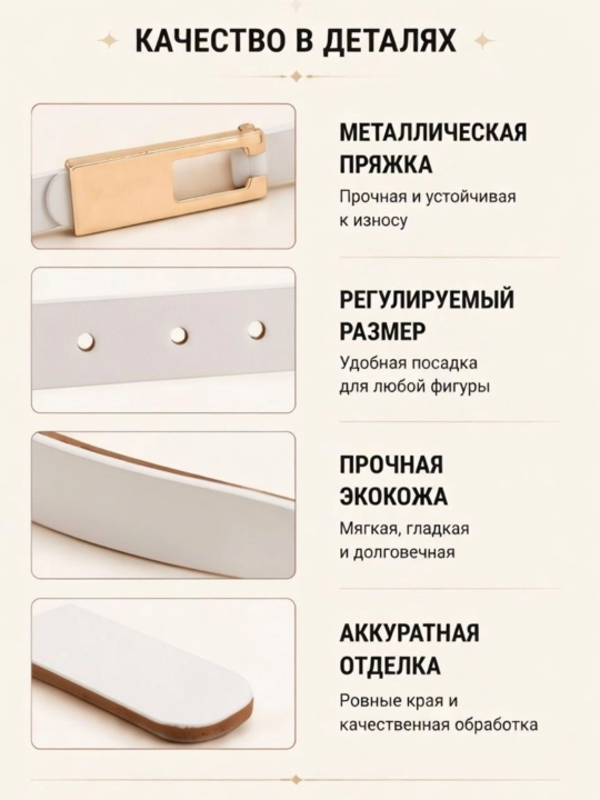 Женский ремень для одежды, ремень