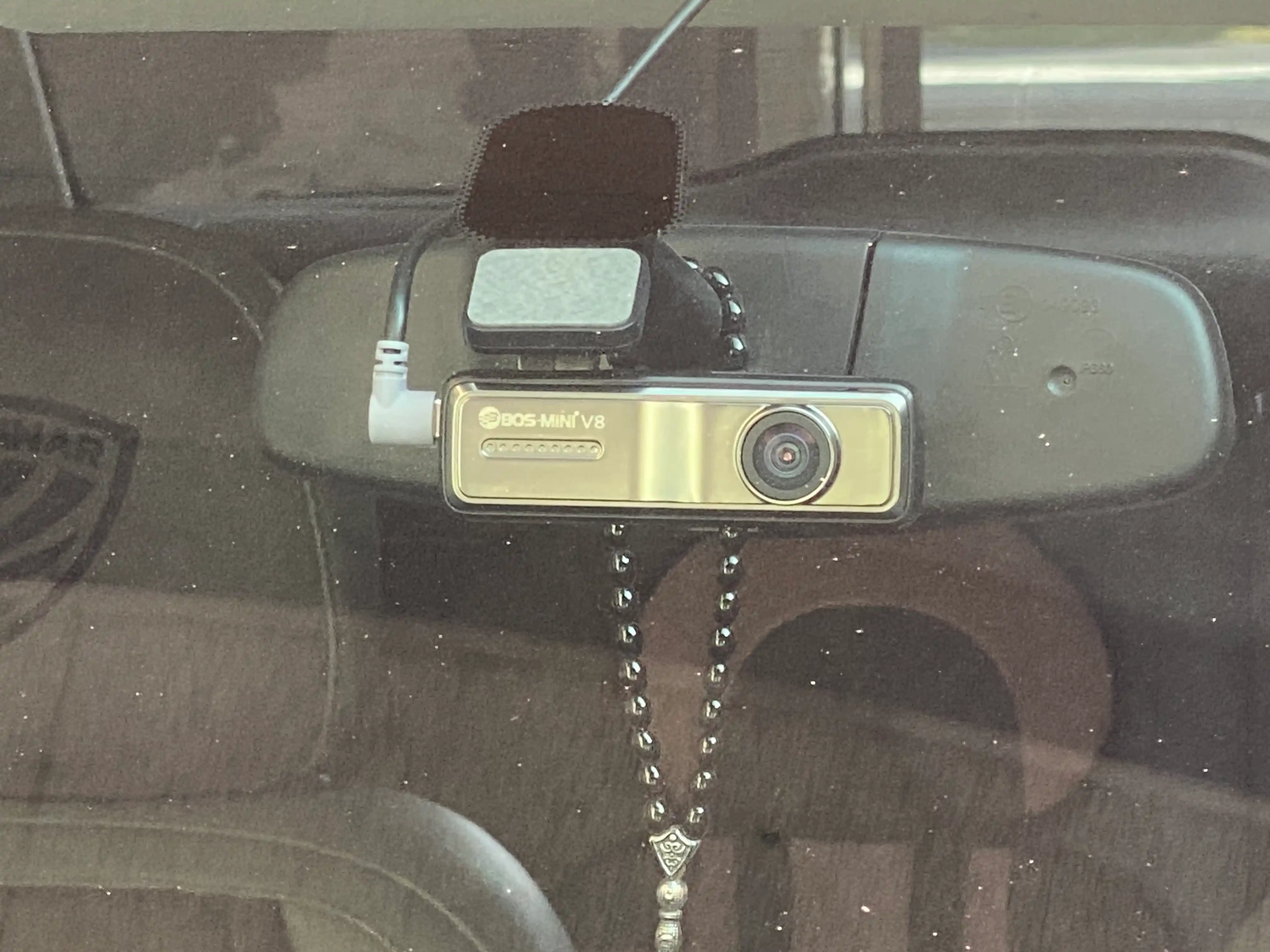 BOS-MINI V8 avtomobil videoregistratori, Wi-Fi, Full HD 1080P, ADAS, 160°, tungi ko‘rish