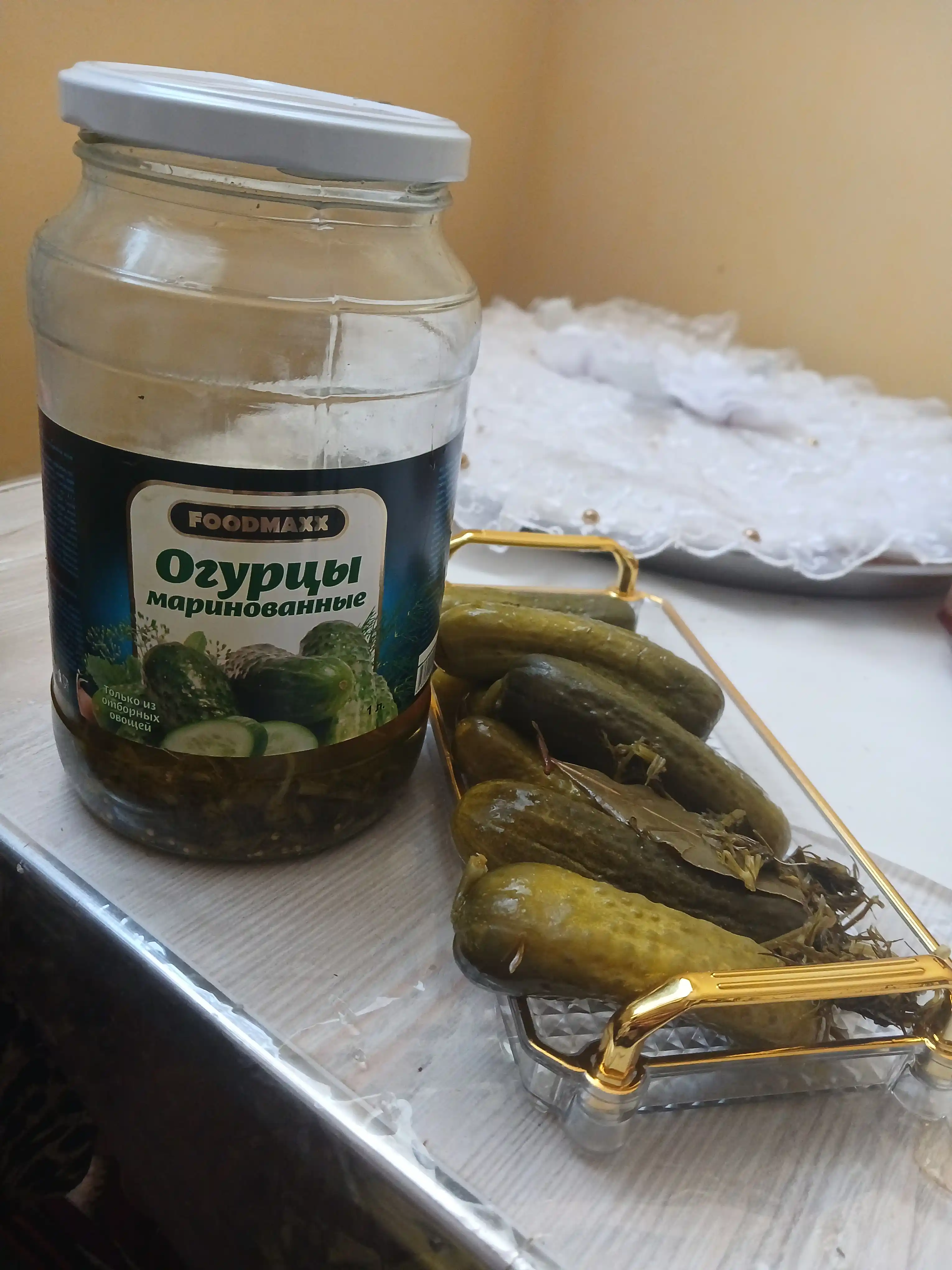 Bodring (6-9 sm), marinadlangan, shisha bankalar 1 litrdan