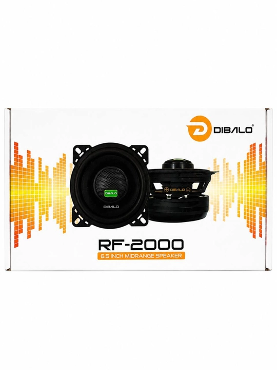 DIBALO RF-2000 10 sm avtomobil midrange akustika, 35 Vt RMS, 4 Om