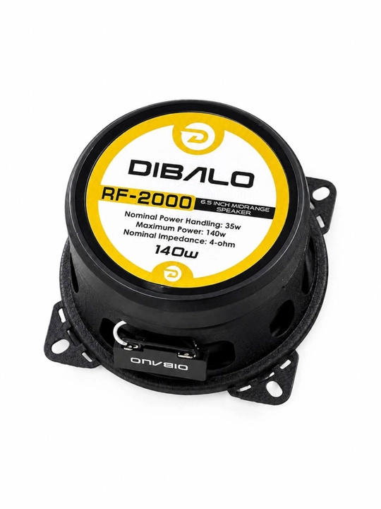 DIBALO RF-2000 10 sm avtomobil midrange akustika, 35 Vt RMS, 4 Om