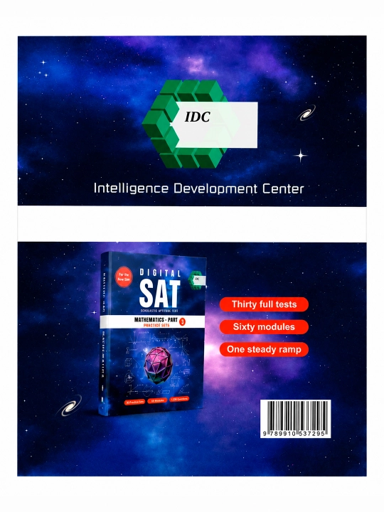 IDC SAT, SAT Mathematics Part 1, Part 2, Part 3 SAT matematika, Digital SAT, SAT Math 2026