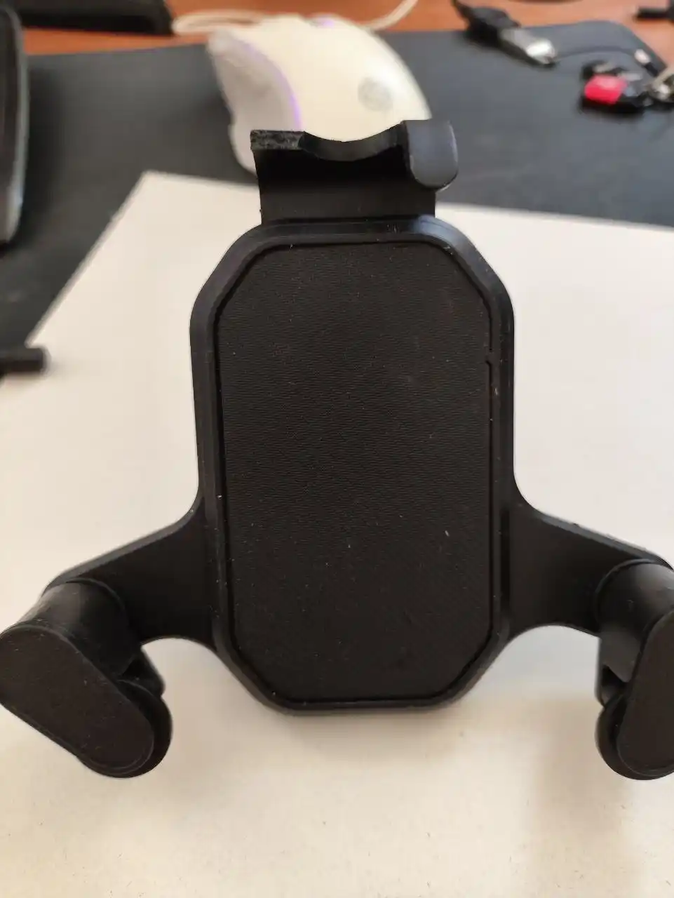 Universal avtomobil kanali telefon ushlagichi, holder, ikkita qisqich