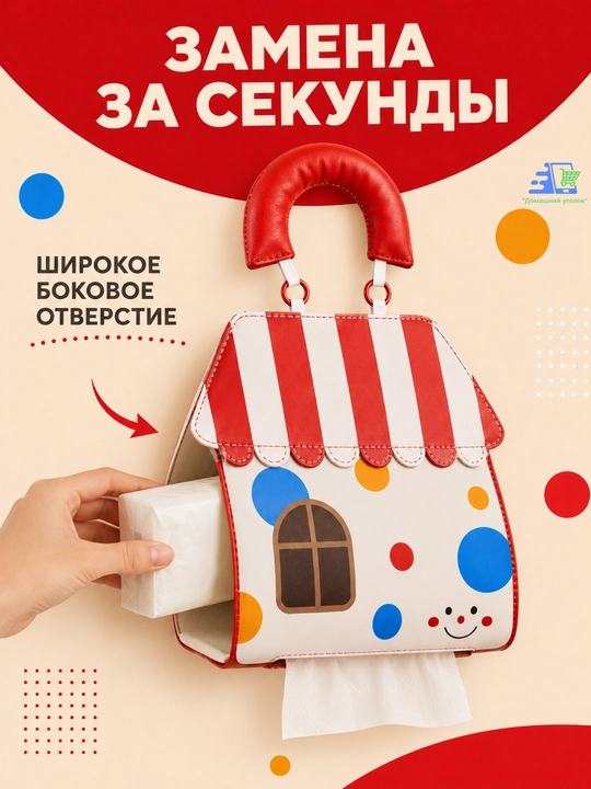 Держатель для салфеток и сухих полотенец подвесной, органайзер для кухни
