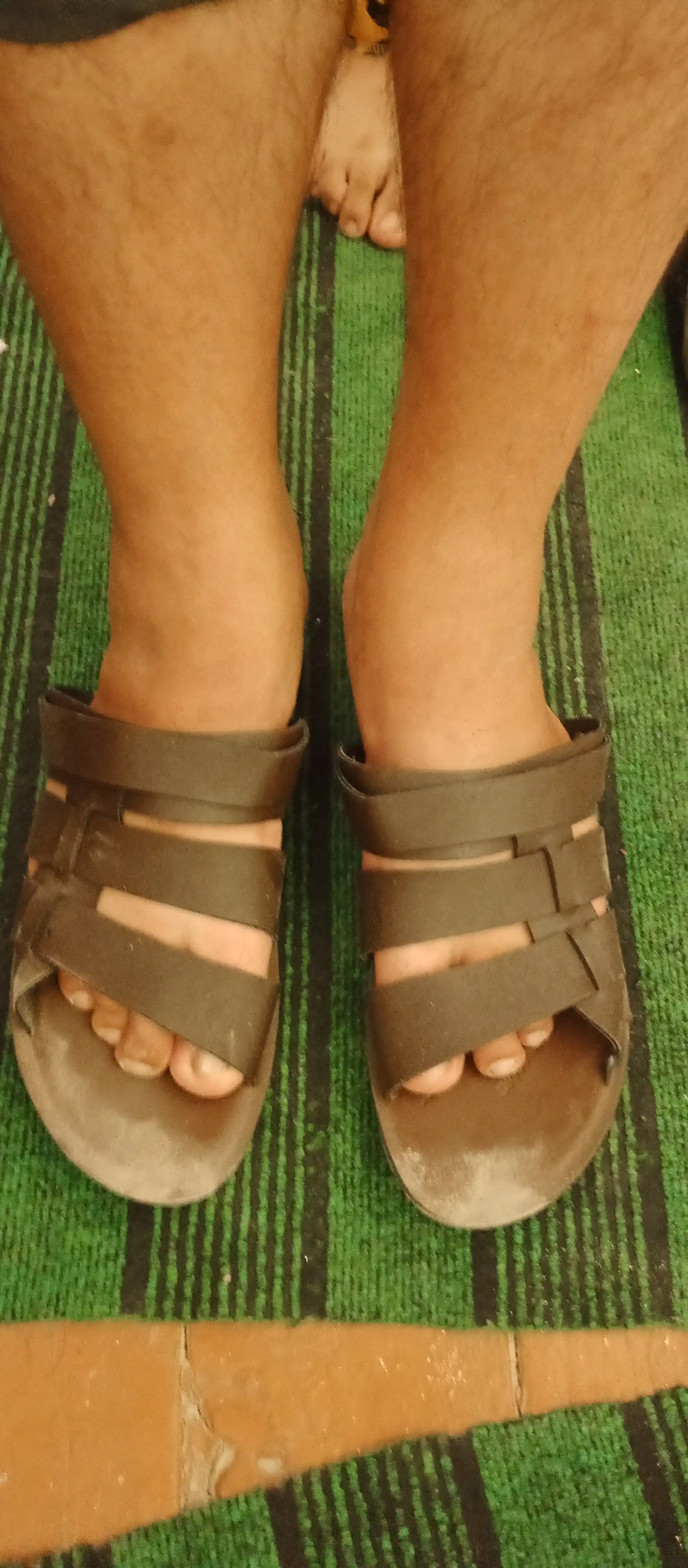Erkaklar oyoq kiyimlari, tapochka, charm oyoq kiyim, koja basanojka, 39-44 razmer