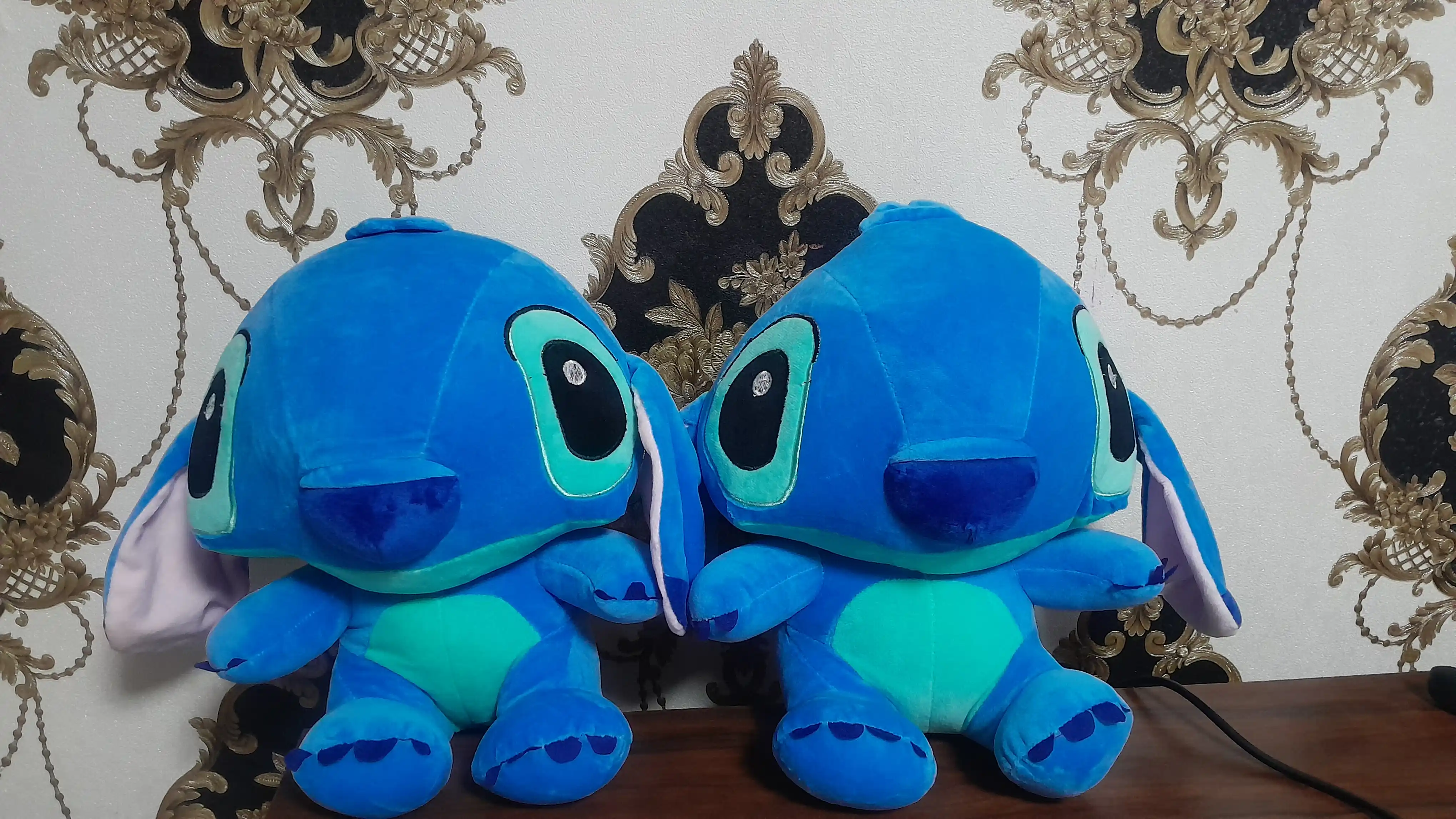 Yumshoq bolalar o‘yinchog‘i, Lilo va Stich, sovg‘a uchun, ko‘k va pushti