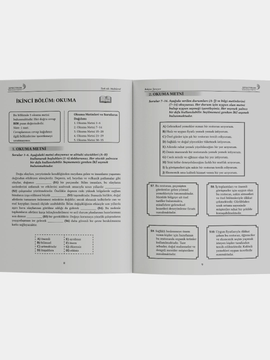MOCK Test. Turk tili Multilevel 2027