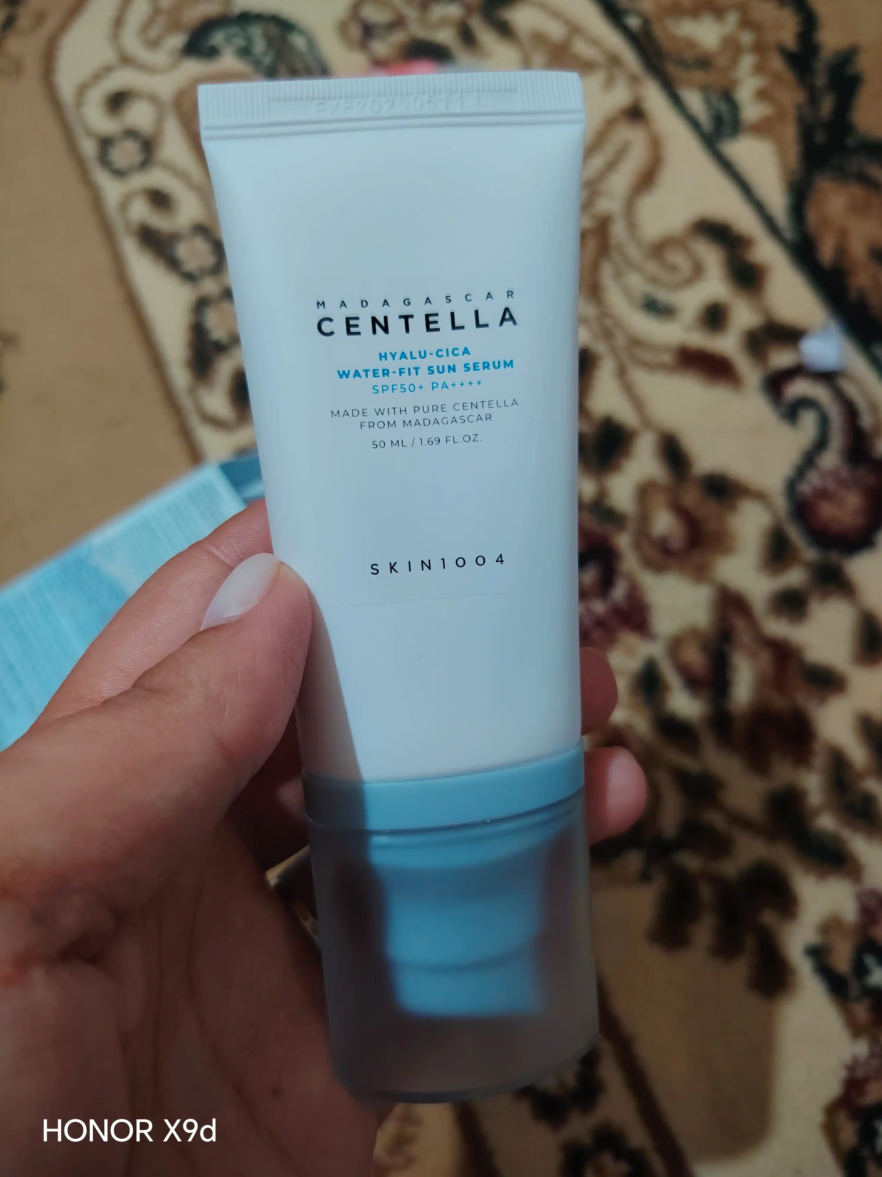Quyoshdan krem SKIN1004 Madagascar Centella Hyalu-Cica Water-Fit SPF50/PA++++, 50 ml