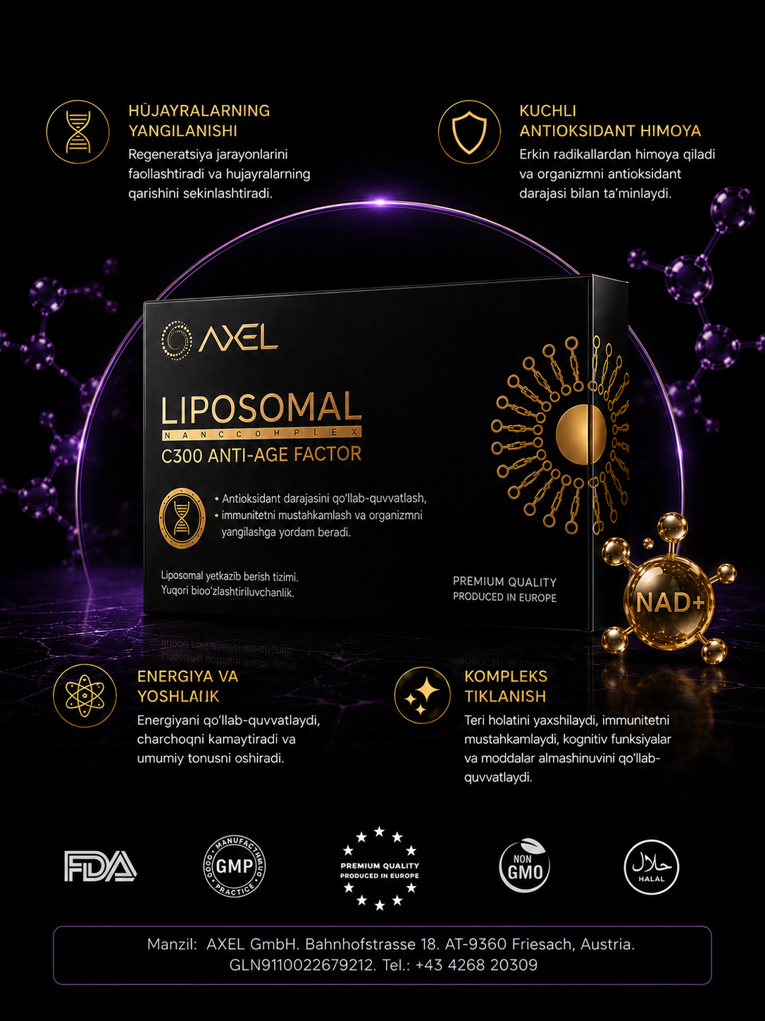 LIPOSOMAL C300 ANTI-AGE FACTOR