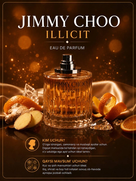 Jimmy Choo Illicit EDP — женская парфюмерная вода, распив 5 и 10 мл