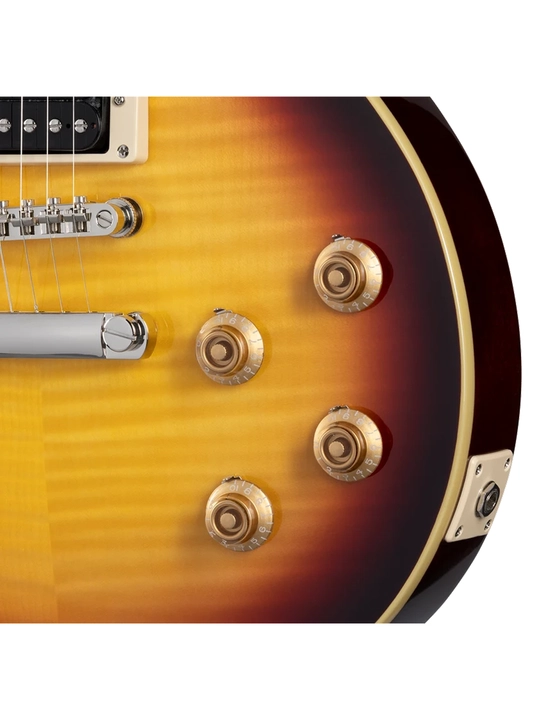 Epiphone Slash Les Paul Standard elektro gitara, g‘ilofi bilan, November Burst rangida