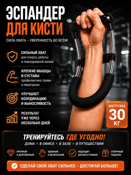 Эспандер для кистей, тренажер для кистей, тренажер для рук, ручной эспандер